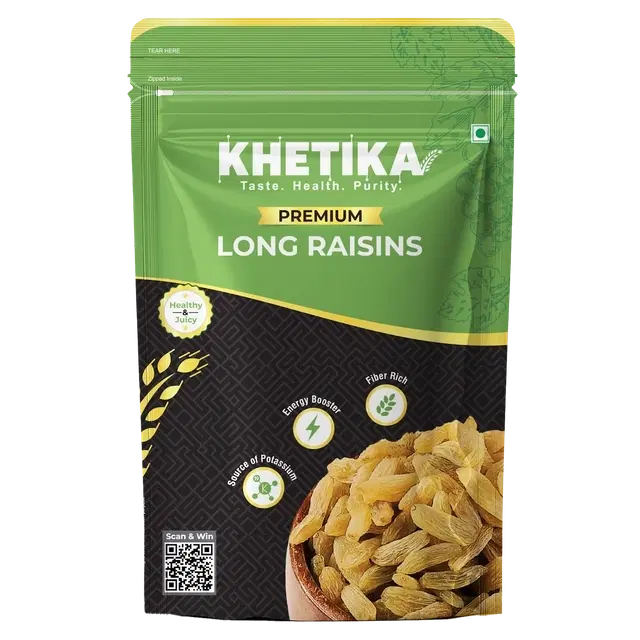 Khetika Premium Long Raisins 100 g