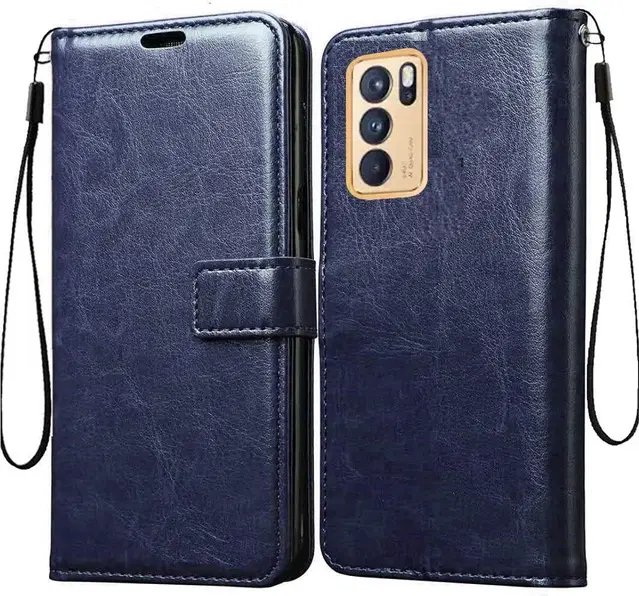 Flip Mobile Cover for OPPO Reno6 5G, Multicolor