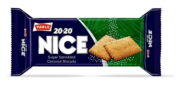 Parle 20-20 Nice Biscuit 2X150 g (Set Of 2)