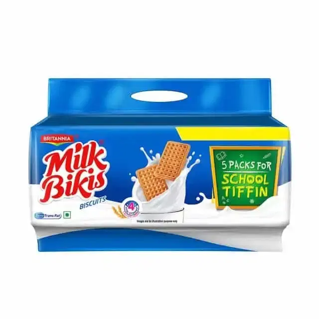 Britannia Milk Bikis, 500g(100gx5)