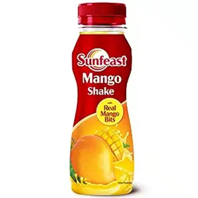 Sunfeast Mango Smoothie With Mango Chunks 180 ml