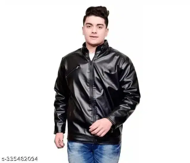 Full Sleeves Jacket for Men (Black, S)