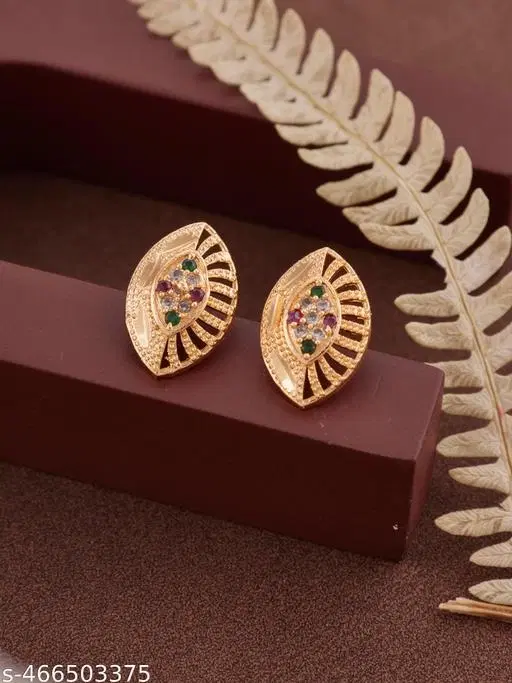 Ad Stone Stud/Earrings With Best Quality And Fast Delivery