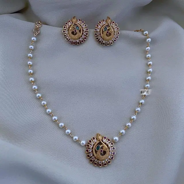 Party Wear Jewellery Set for Women (Multicolor, Free Size)