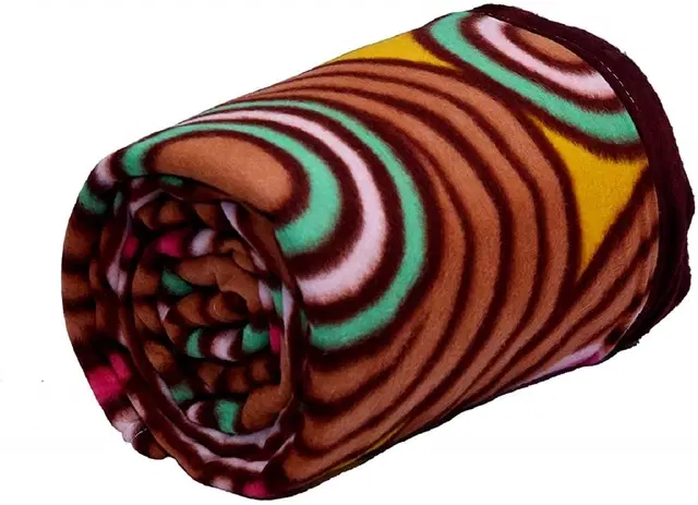 Fleece Blanket, Multicolour, 60x90 Inches