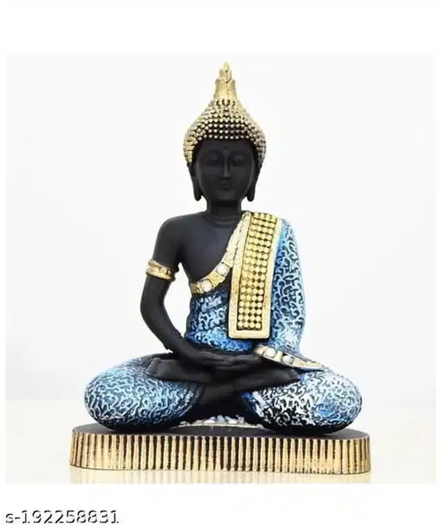 Lord Buddha Idol, Blue