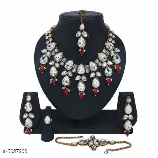 Anshu Elegent Alloy Women's Jewellery Set