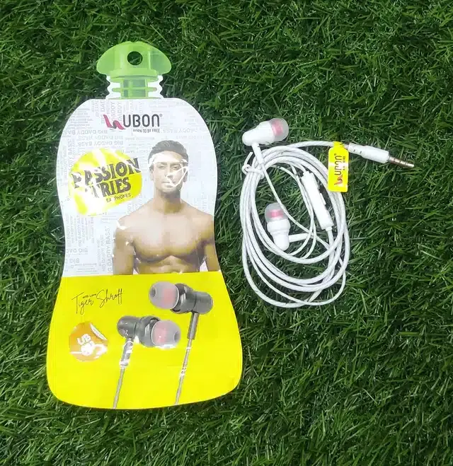 Ubon Ub-611 Passion Series Wired Earphone, White