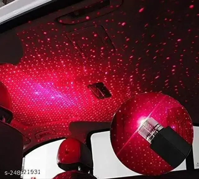 Car Interior Decoration Laser Light, Red