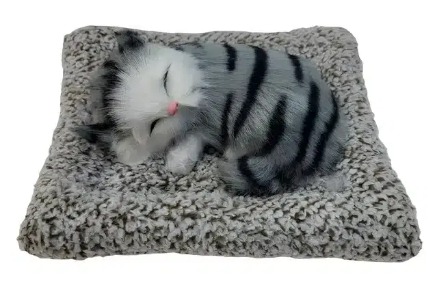 Sleeping Cat for Car Dashboard & Home Decor, Multicolor