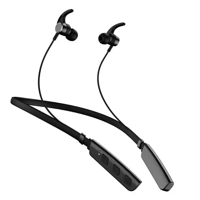Wireless Neckband, Black, In the Ear