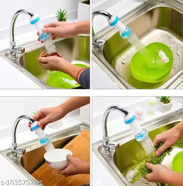 Expandable Head Nozzle Faucet, Multicolor