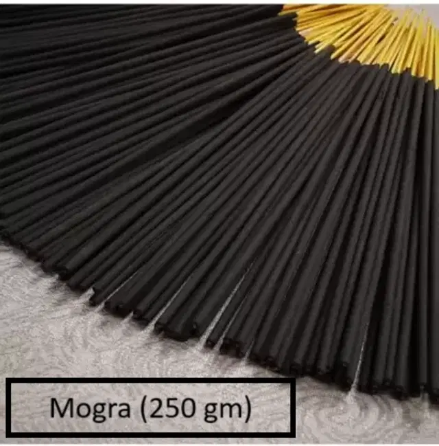 Premium Natural Handmade Loose Mogra Agarbatti, 250 g