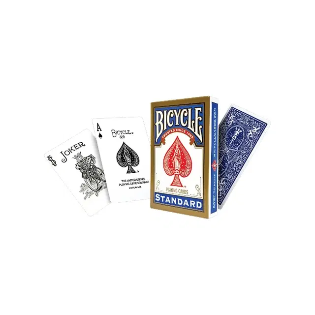 Parksons Bicycle Standard Rider Back Playing Cards, Blue