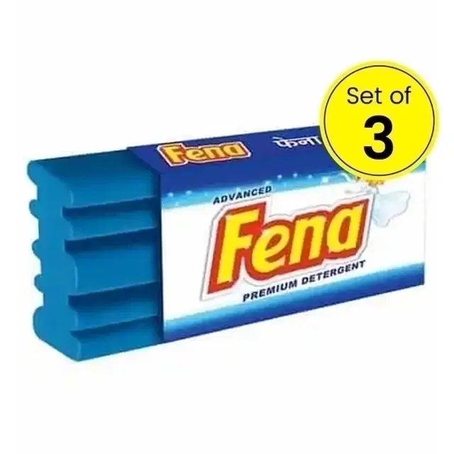 Fena Detergent Bar 3X180 g (Pack of 3)