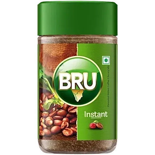 BRU Instant Coffee Powder - Rich Aroma Granules 75 g (Jar)