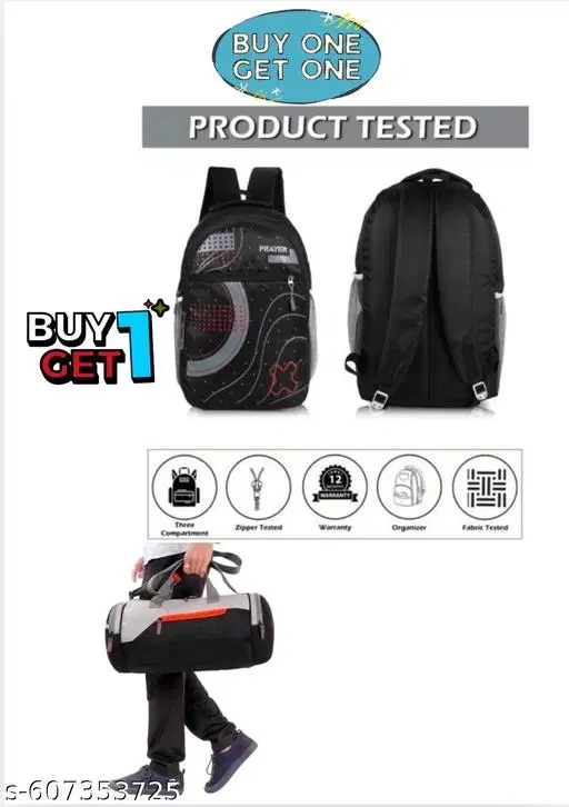 Gym backpack combo annu wild gym