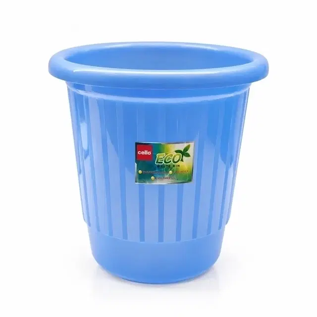 Cello Eco Waste Garbage Dustbin, 12 L, Blue