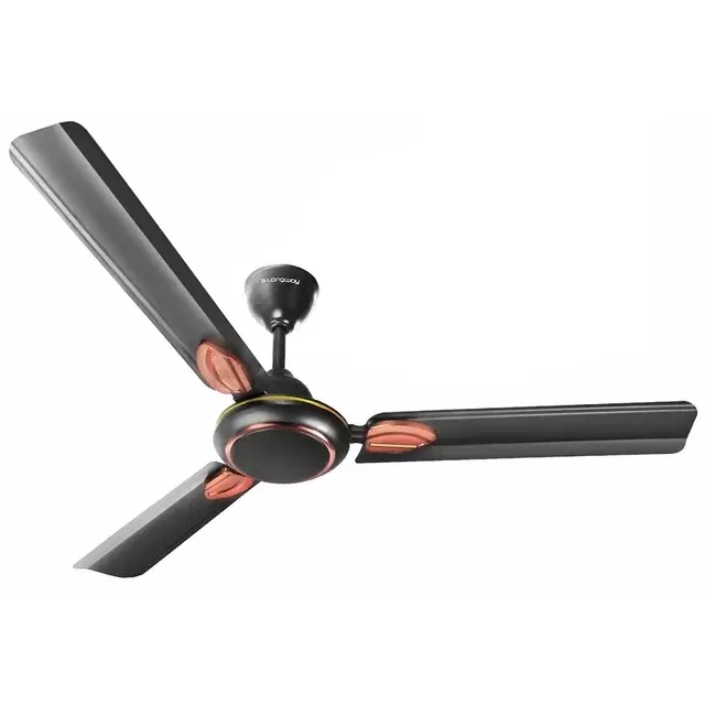 Longway Kiger P1 1200 mm 3 Blade Ceiling Fan, Ultra High Speed | Smoked Brown |