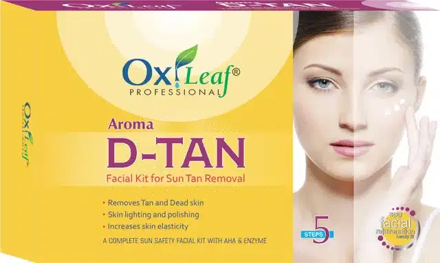 Aroma D-Tan Facial Kit for Sun Tan Removal, 180 ml