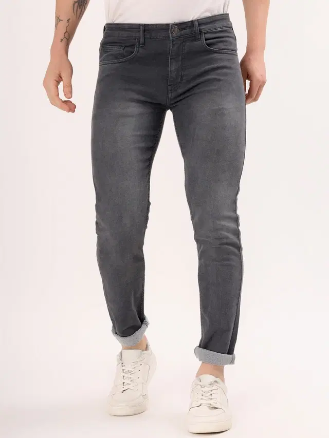 Jeans for men (Grey, 30)