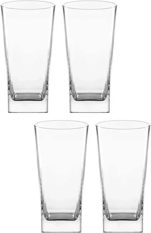 Liquor cum Cocktail Glasses, Transparent, 350 ml, Pack of 4