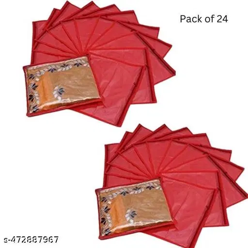 Canvas Clothes Cover,  (Multi),  (Pack Of 24)