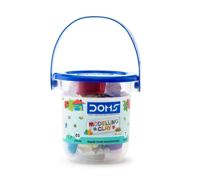 Doms Modelling Clay 7 Shades [Multicolor]