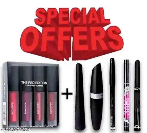 Red Mini 4in1 And Maskara 3in1 And 36h Ads Kajal