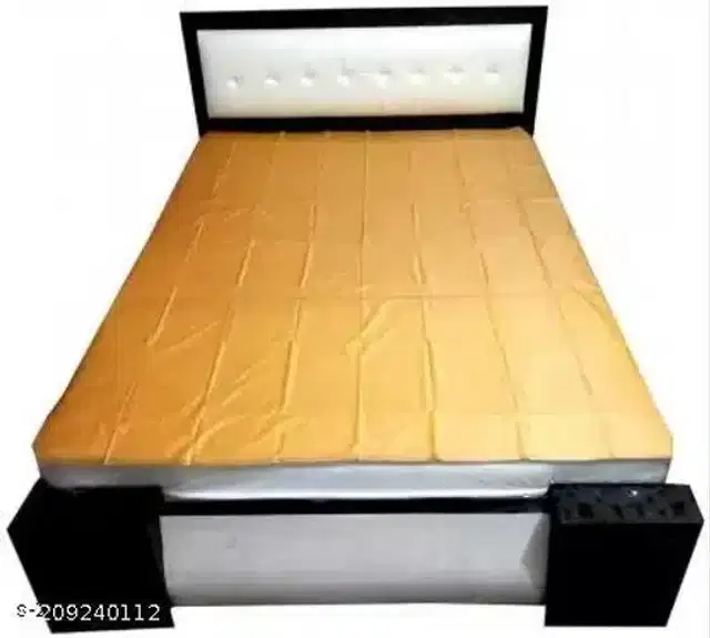 PVC Waterproof Mattress Protector Sheet, Tan, 6.5x6 feet