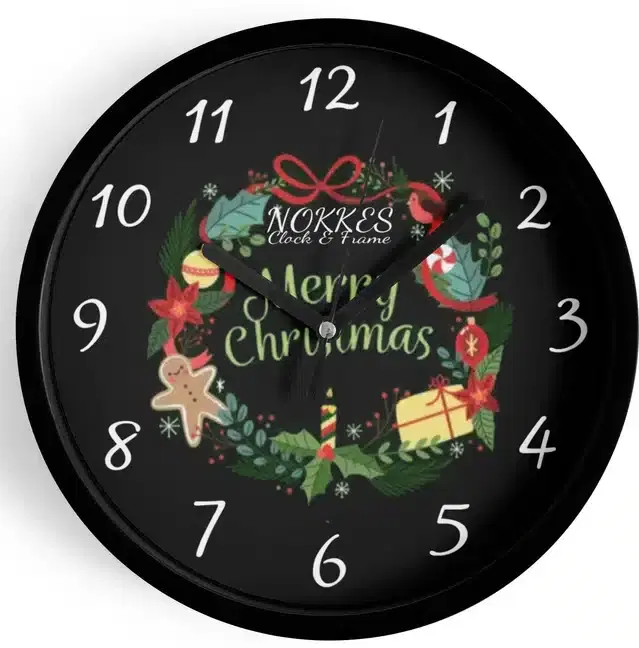 Christmas Analog Watch for Home, Multicolor, 7 Inches