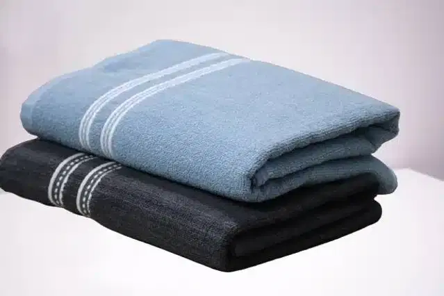 Bath Towel, 27x54 inches, Pack of 2, Multicolor