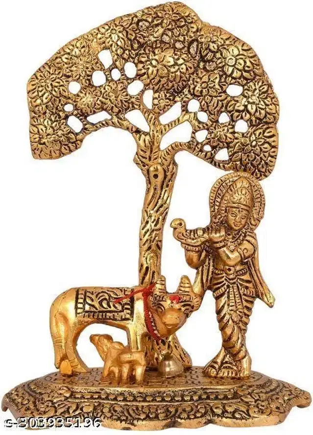 Metal Decorative Showpiece, Gold