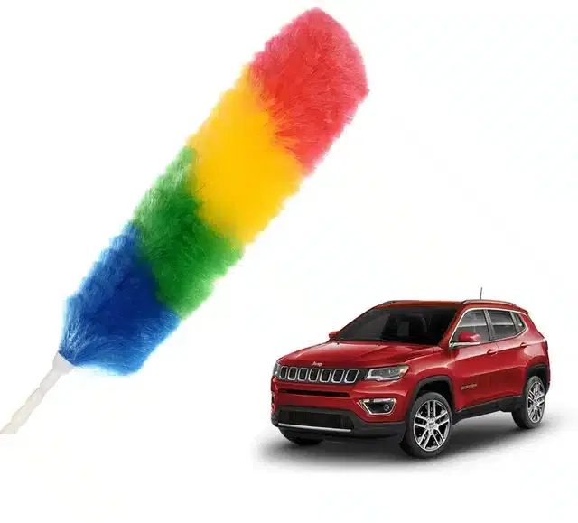 Microfiber Car Cleaning Duster, Multicolor
