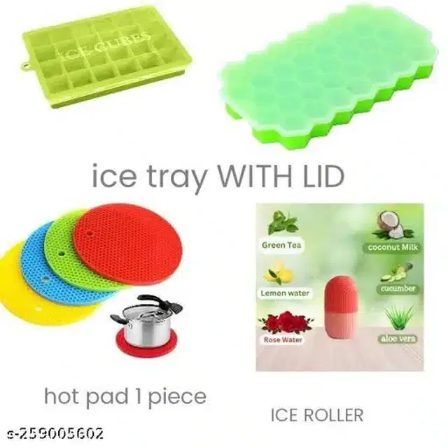 Bakeware Moulds & Tins, Red, Pack of 3