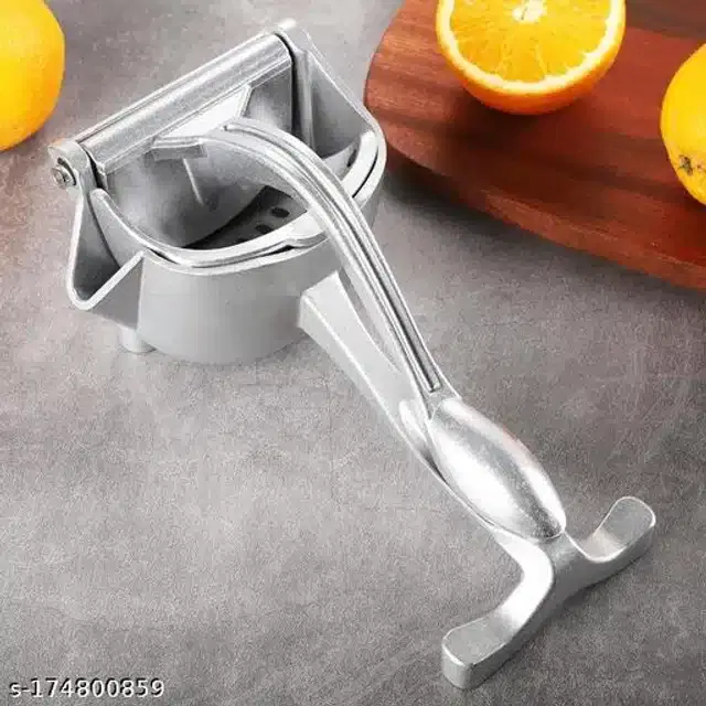 Aluminium Manual Hand Juicer, Silver