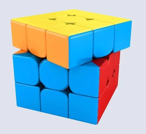 Plastic Rubik Cube, Multicolor