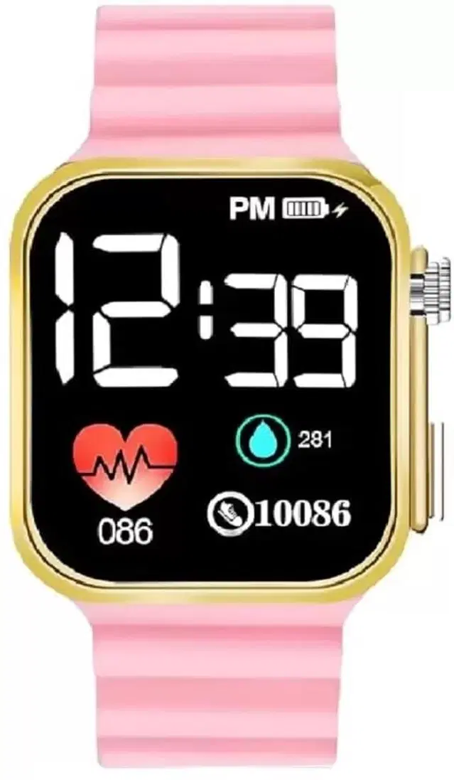 Smartwatch for Men & Women, Pink