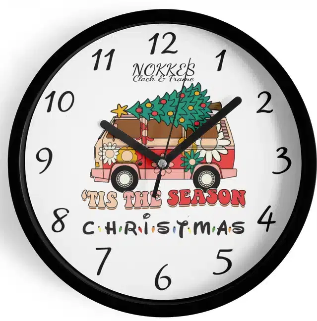 Christmas Analog Watch for Home, Multicolor, 7 Inches