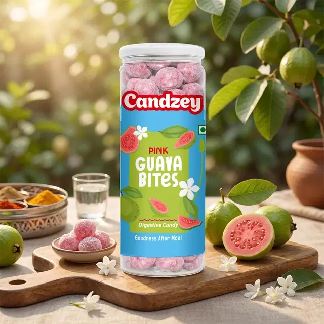 Candzey Pink Guava Bites 200 g