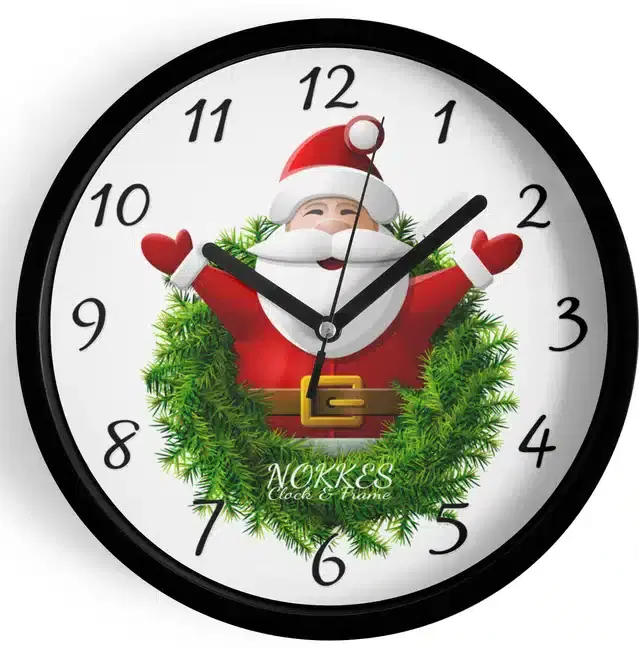 Christmas Analog Watch for Home, Multicolor, 7 Inches