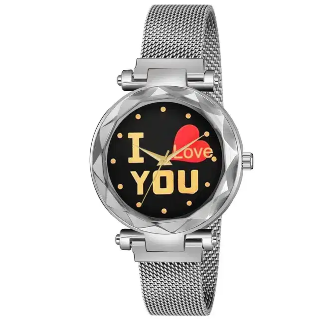 Analog Watch for Women (Silver)