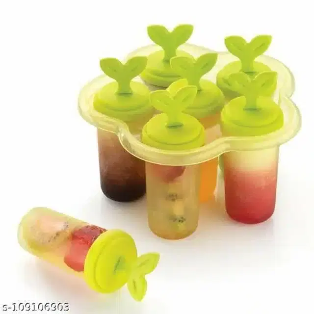 Plastic Ice Cream Mould, Assorted, Pack of 1