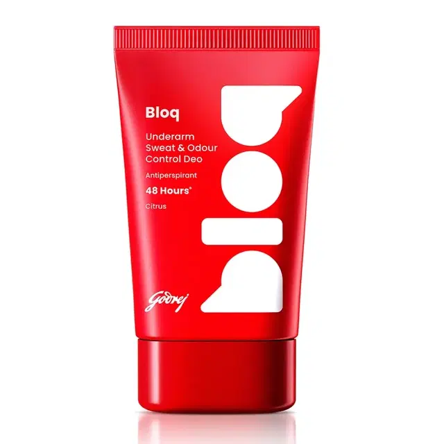 Godrej Bloq Underarm Sweet & Odour Control Deo | Citrus 40 g
