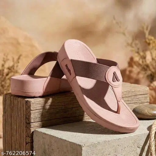 Aqualite EVA Flip-flops for Women (Pink, 8)