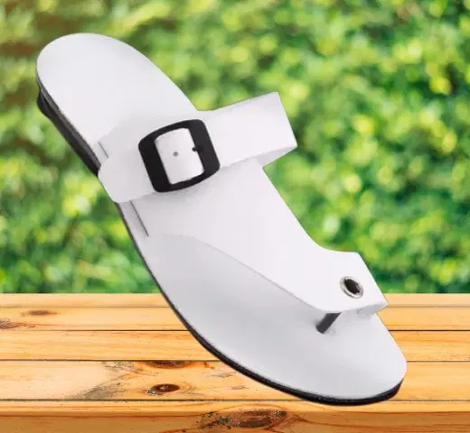 Slippers for Men (White, 6)