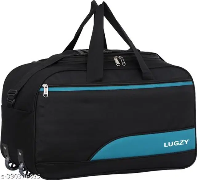 Polyester Duffel Bags, Black