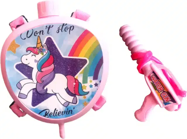 Unicorn Holi Water Tank Pichkari, Pink