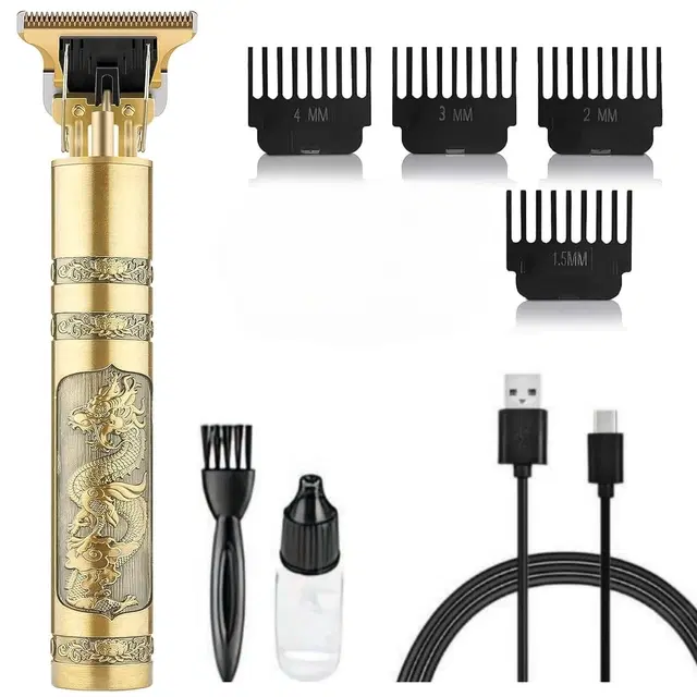 Electric Trimmer for Men, Gold