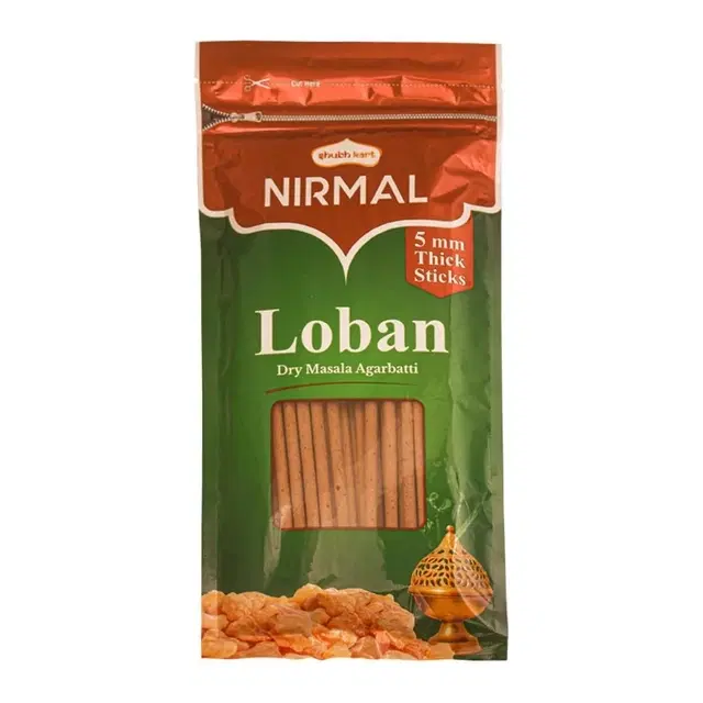 Shubhkart Nirmal Loban Dry Masala Agarbatti Zipper 125 g